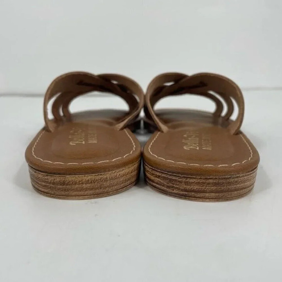 Bella Vita Women's Kin-Italy Italian Slip-On Flat Sandals in Whiskey‎ Size 7M - Picture 8 of 14